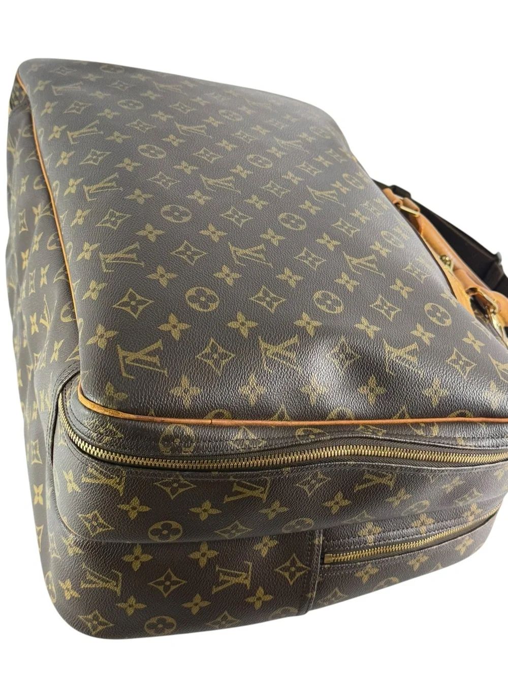 LOUIS VUITTON Alize 24 Heures Duffle Luggage Bag Made in France Authenticated